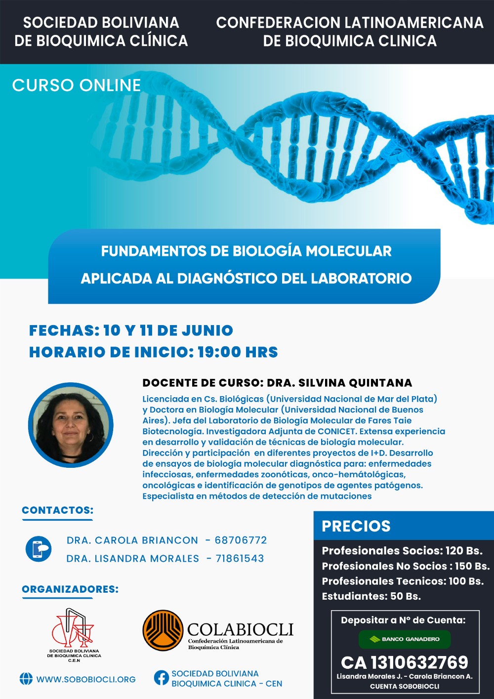 Fundamentos de Biología Molecular Aplicada al Diagnóstico del Laboratorio