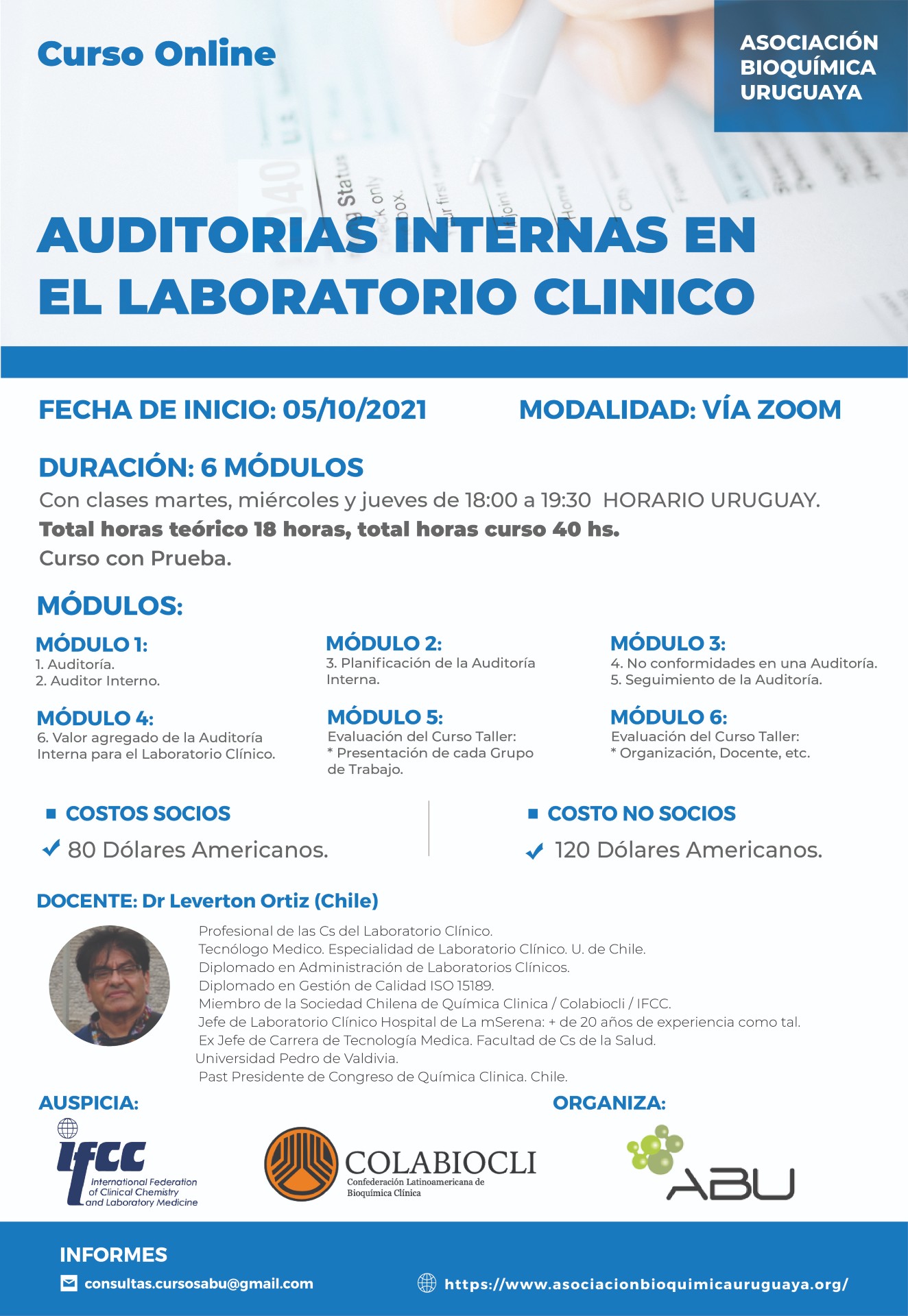 AUDITORIAS INTERNAS EN EL LABORATORIO