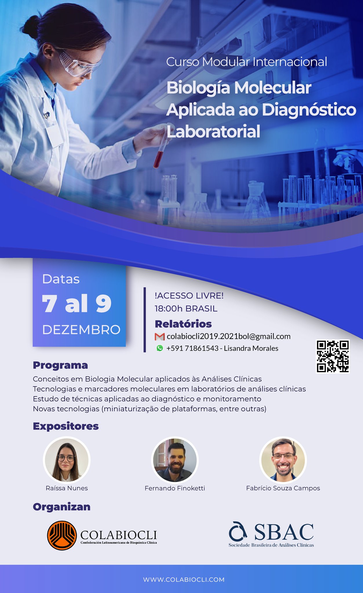 Biologia Molecular aplicada ao diagnóstico laboratorial